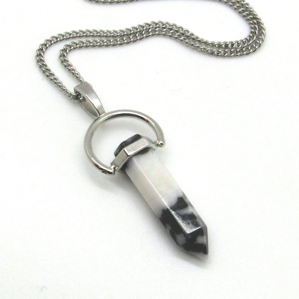 New stainless steel Spike Pendant Necklace